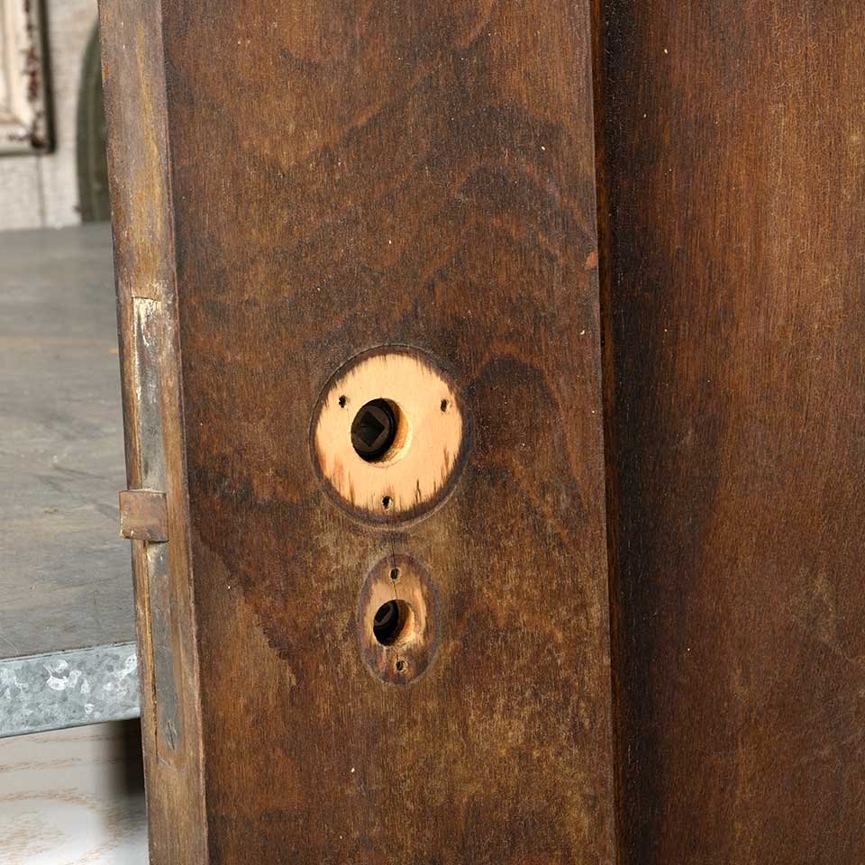 32x84 Antique 1 Panel Wood Interior Door image 8