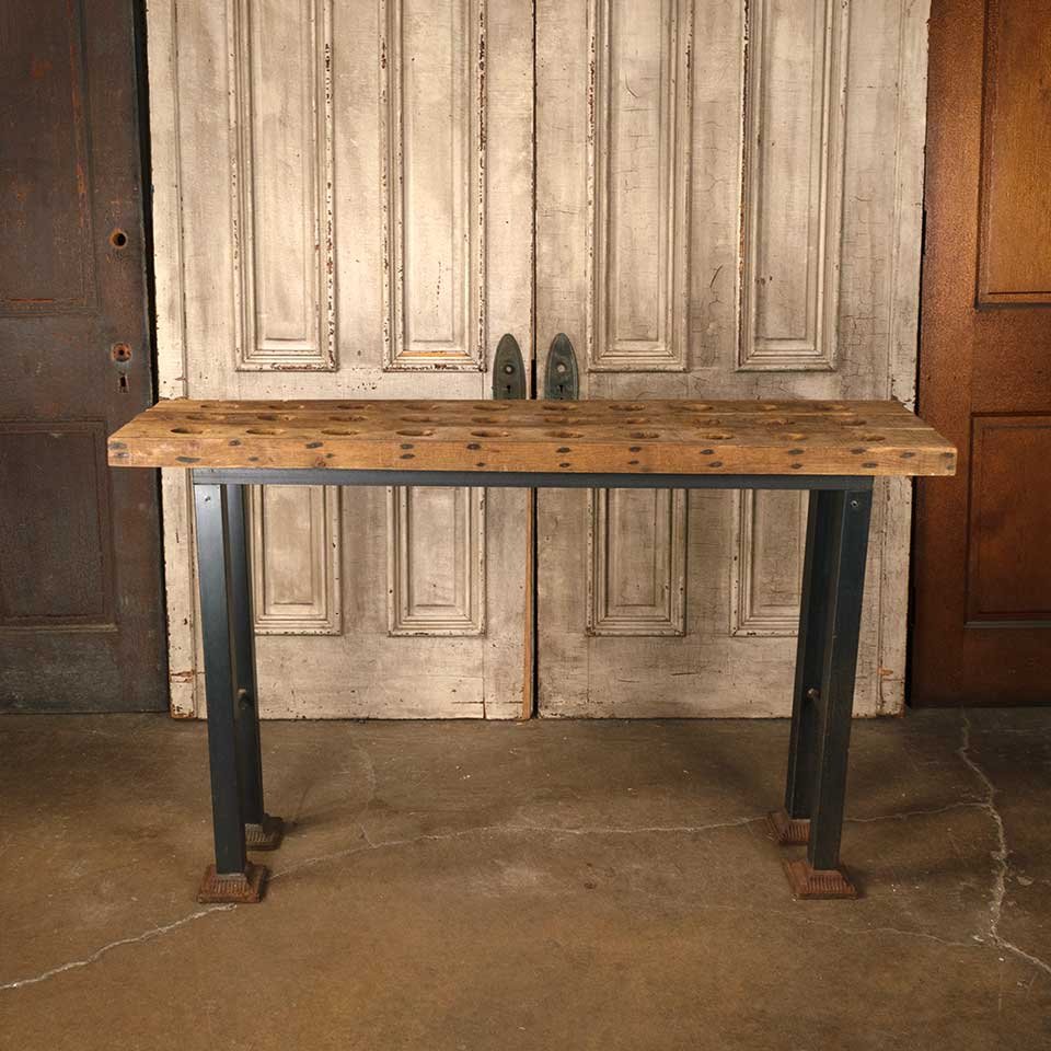59X36X16 Repurposed Wine Rack Table image 1