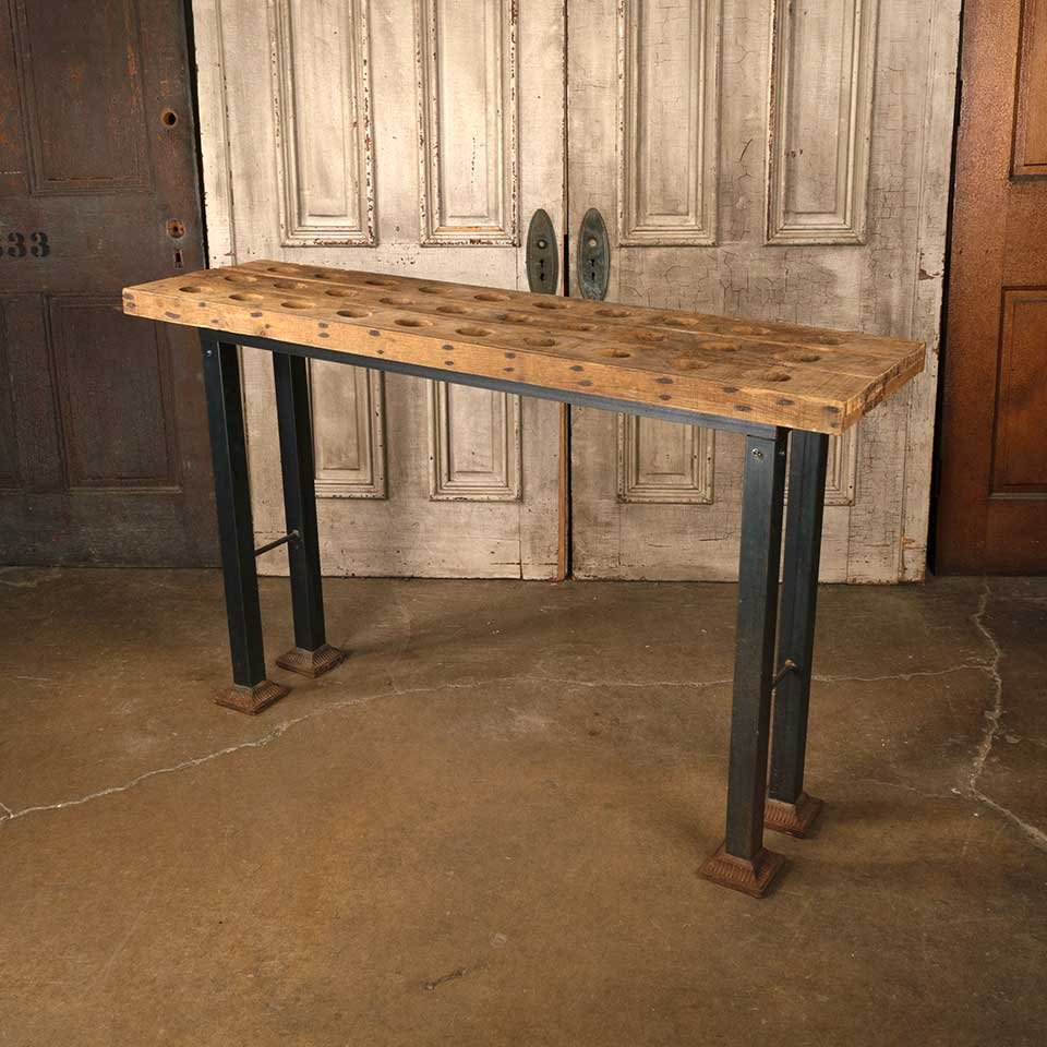 59X36X16 Repurposed Wine Rack Table image 2