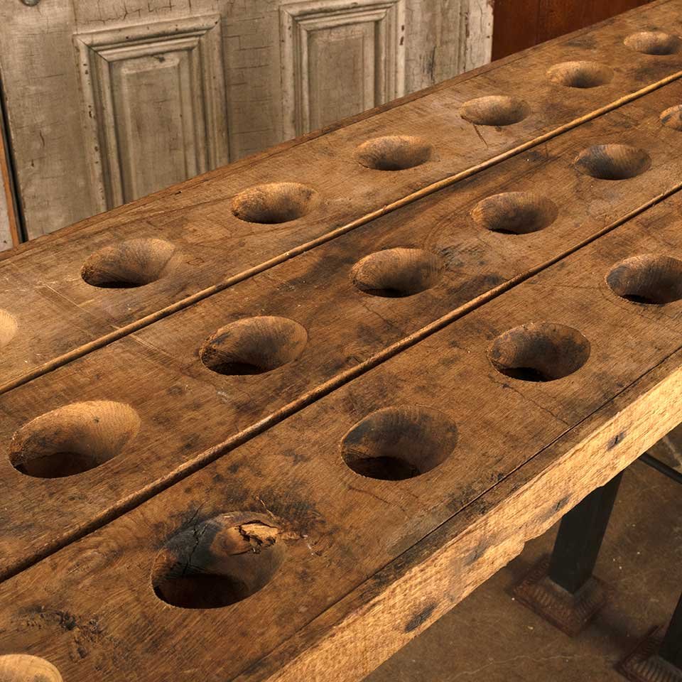 59X36X16 Repurposed Wine Rack Table image 6