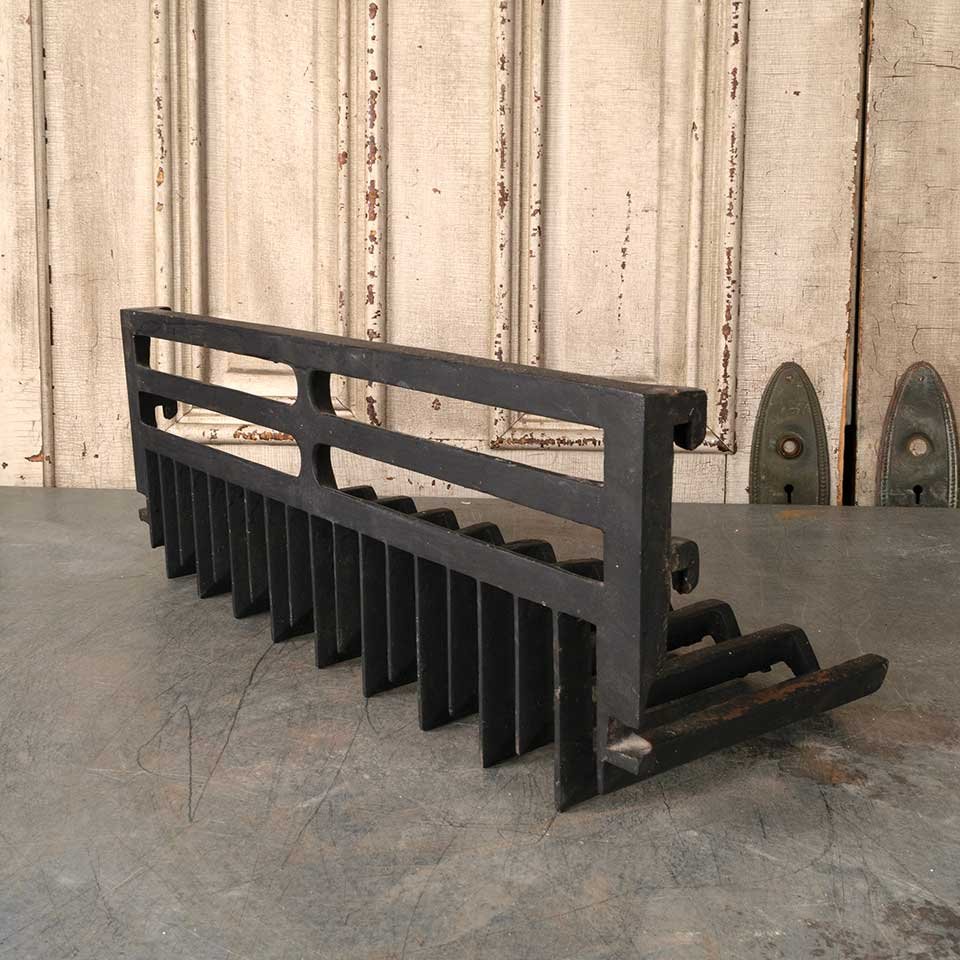 23x9 Antique Fireplace Log Holder Basket image 2