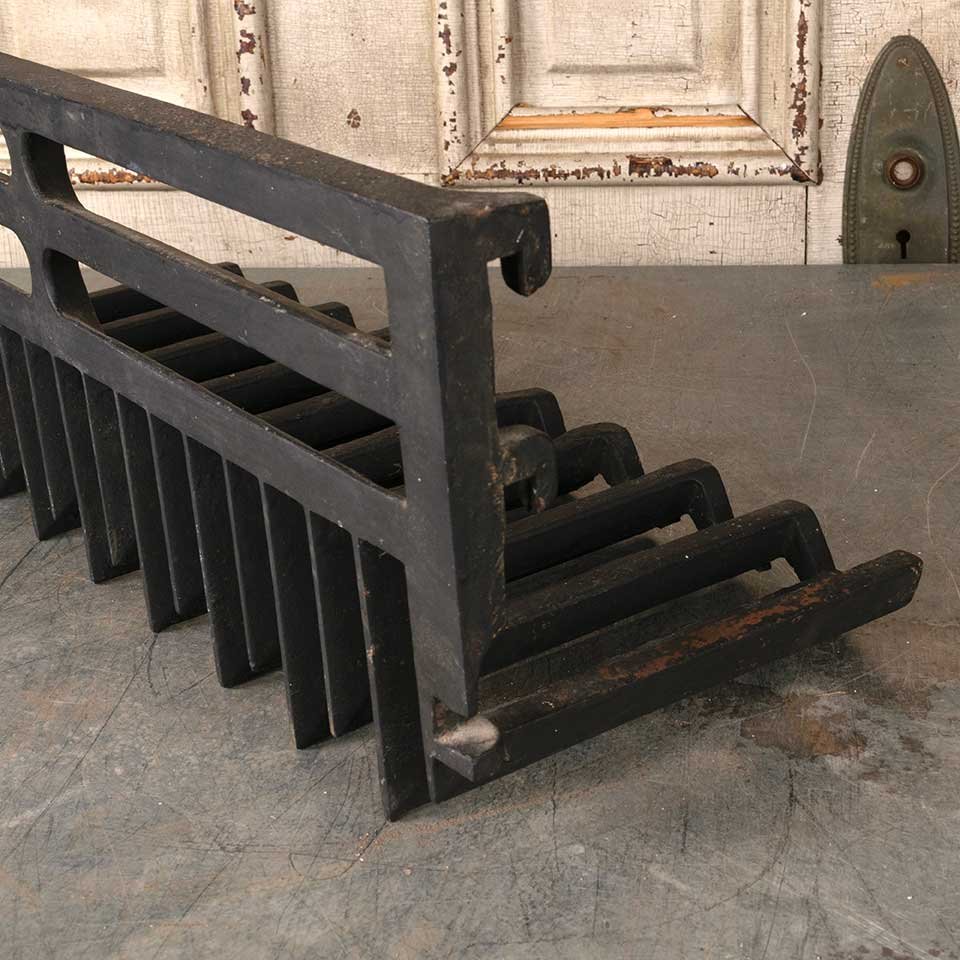 23x9 Antique Fireplace Log Holder Basket image 3