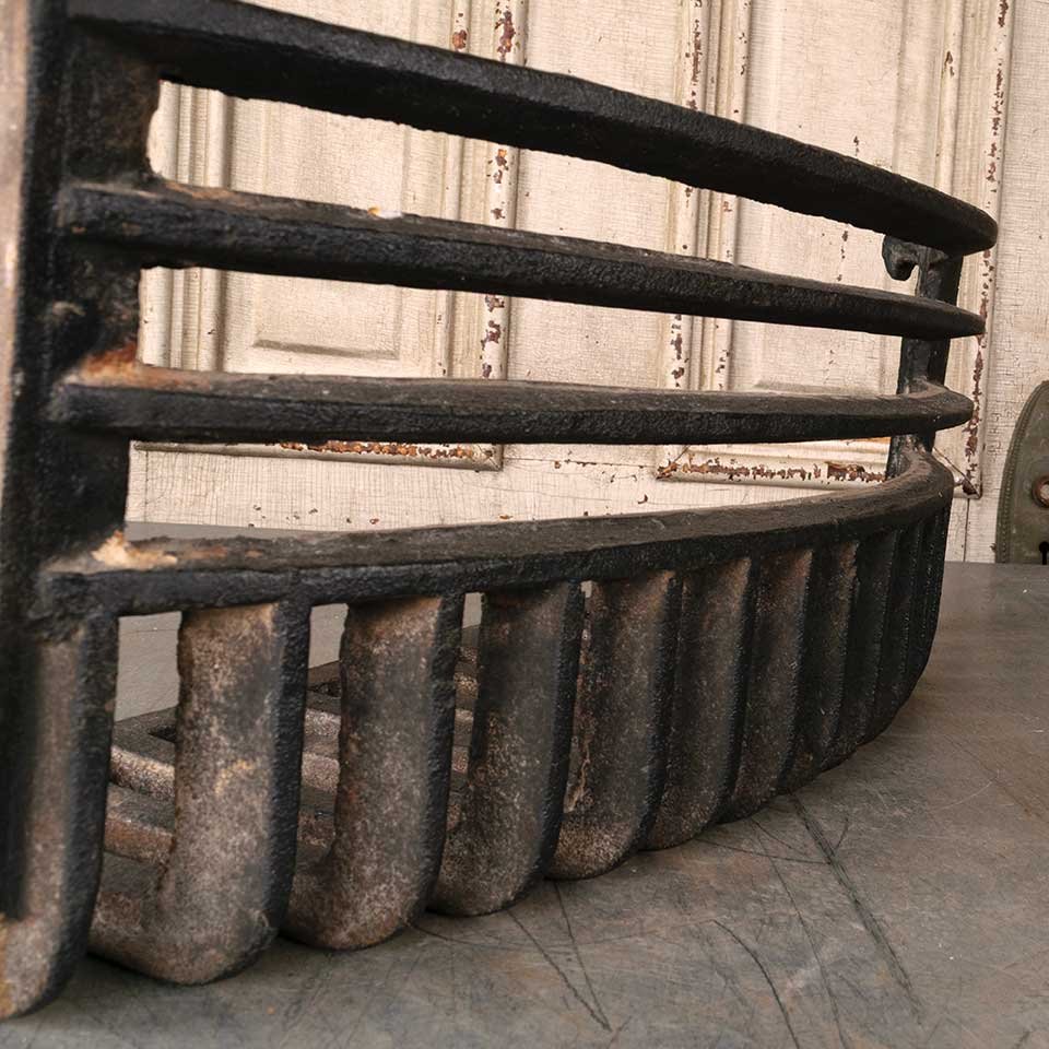 22x9 Antique Fireplace Log Holder Basket image 2