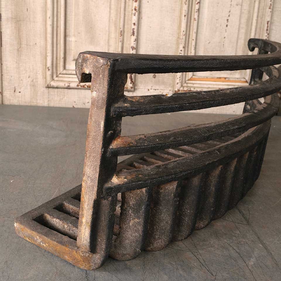 22x9 Antique Fireplace Log Holder Basket image 3