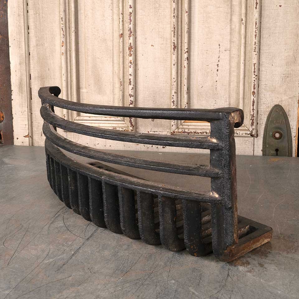 22x9 Antique Fireplace Log Holder Basket image 4