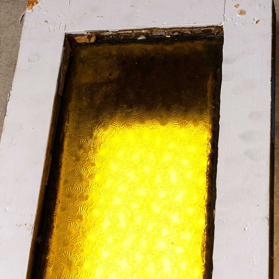 52x10 Antique Colored Glass Door Sidelight image 6
