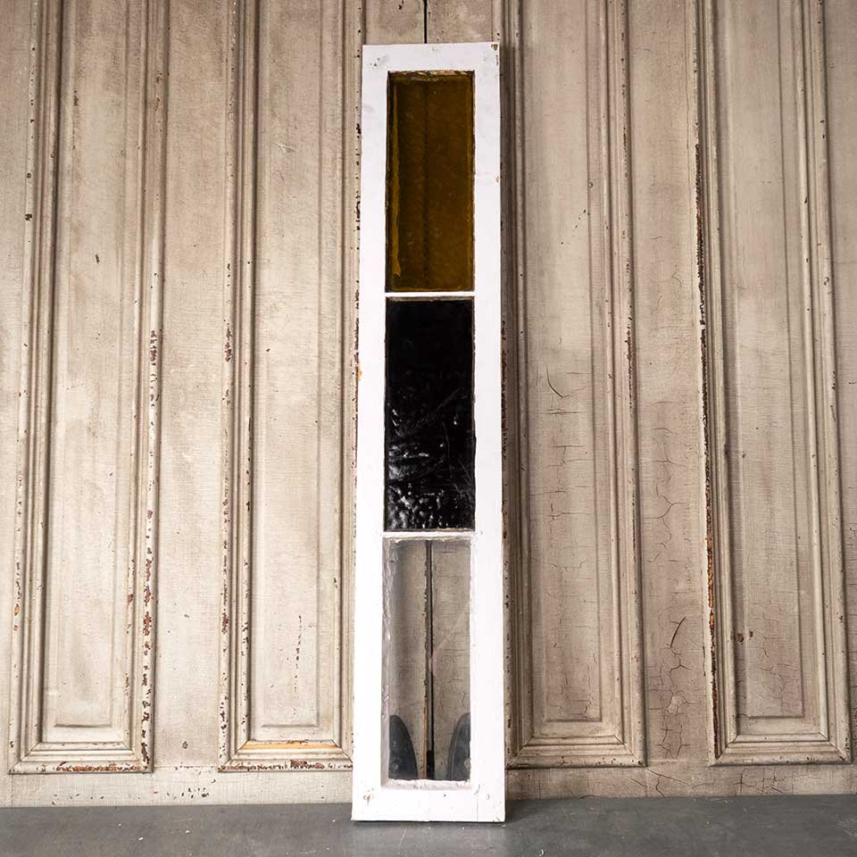52x10 Antique Colored Glass Door Sidelight image 4