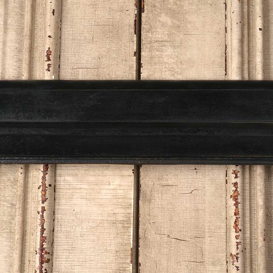 34x34 Antique Cast Iron Fireplace Surround image 6