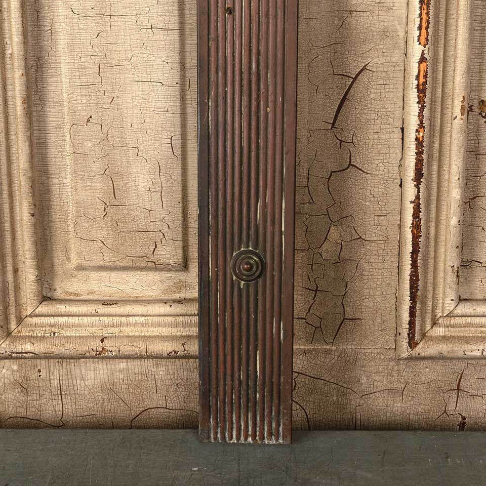 31x31 Antique Metal Fireplace Surround image 5