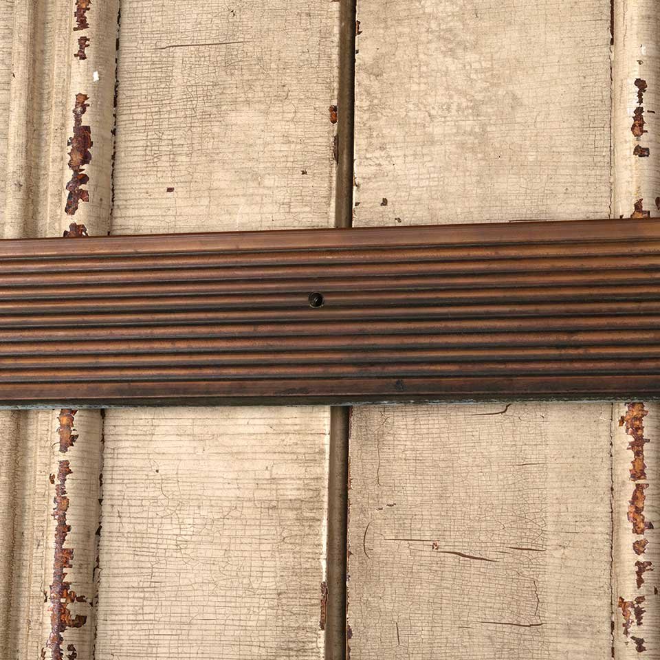 31x31 Antique Metal Fireplace Surround image 6