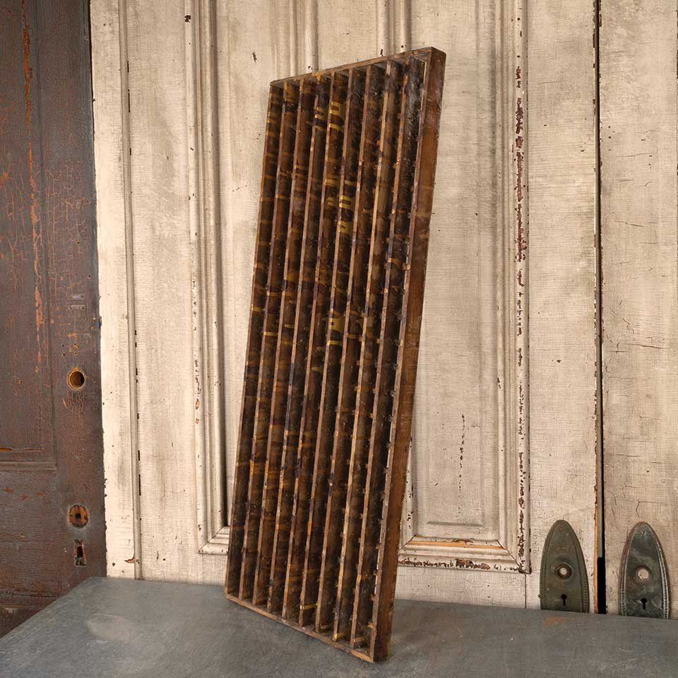 14x35 Antique Oak Cold Air Return Grate image 4