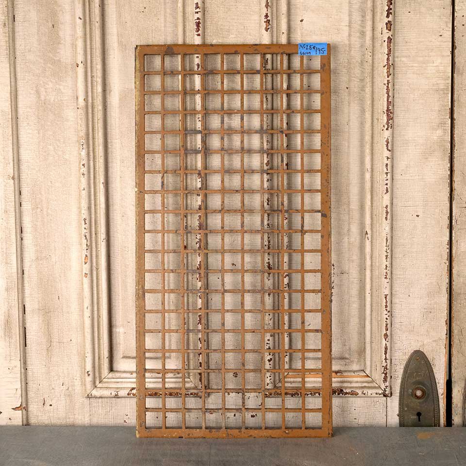 14x28 Antique Cold Air Return Floor Grate image 1