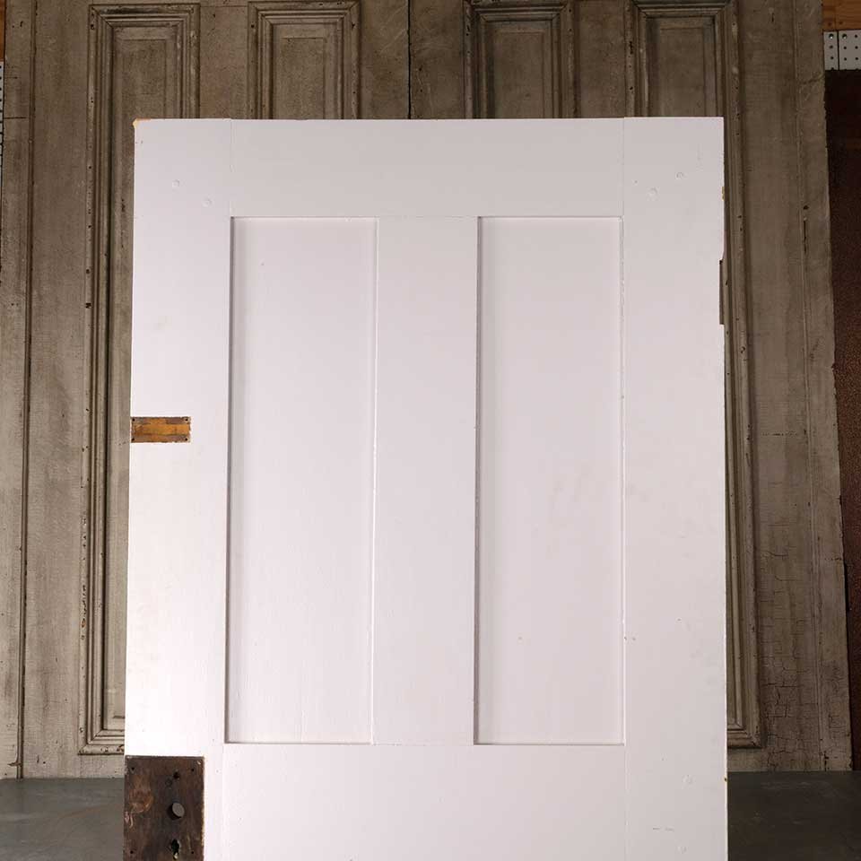 37x80 Antique Painted Wood Entry Door image 6