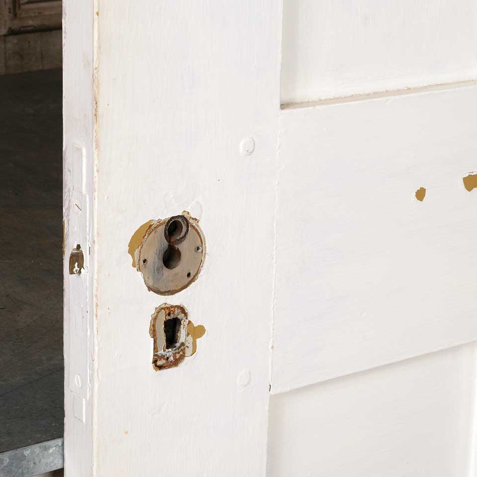 37x82 Antique 6 Panel Wood Interior Door image 8