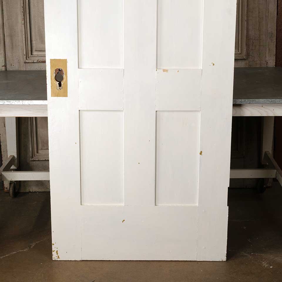 36x82 Antique 4 Panel Wood Interior Door image 7
