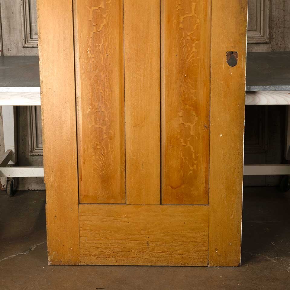 36x82 Antique 4 Panel Wood Interior Door image 3