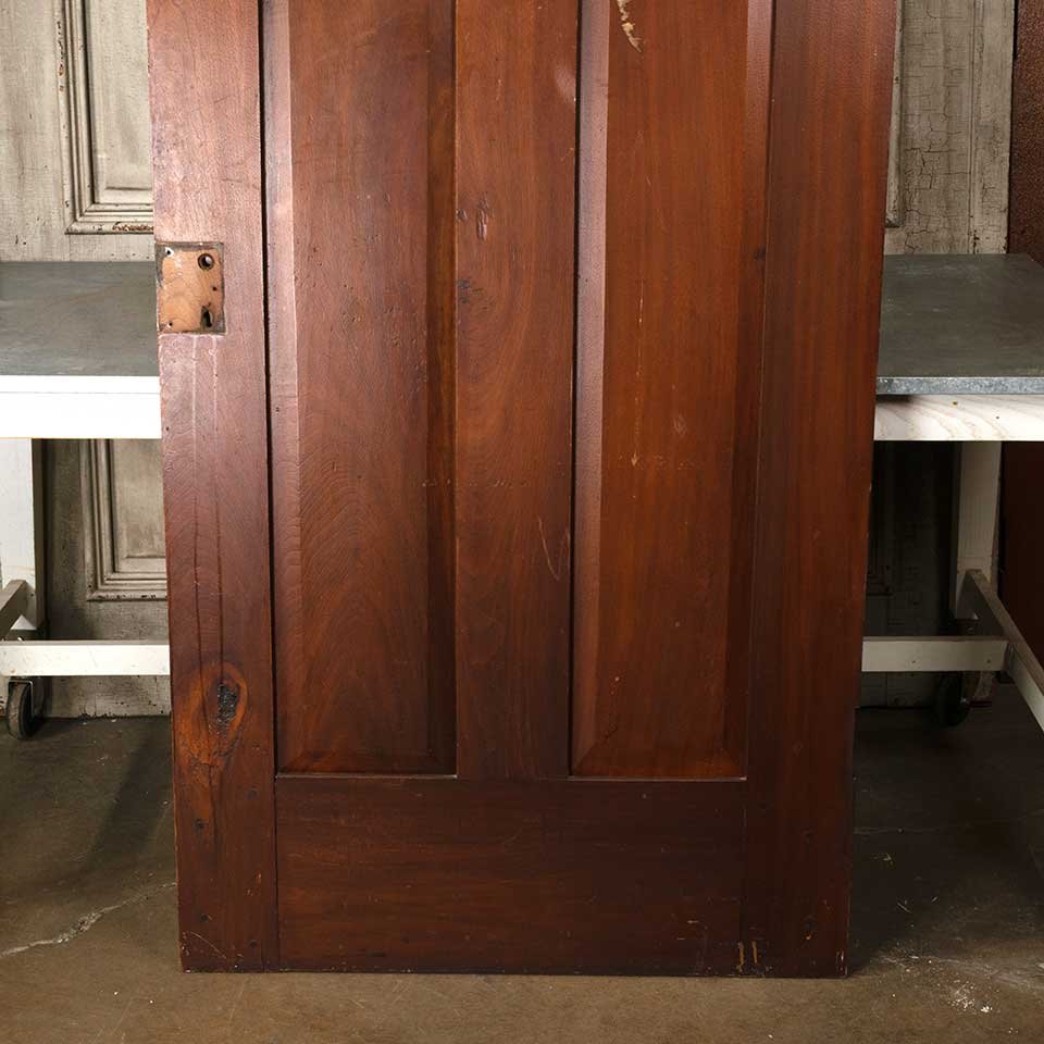 37x82 Antique 2 Panel Wood Interior Door image 2