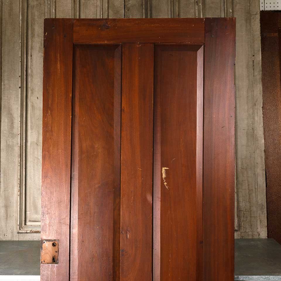 37x82 Antique 2 Panel Wood Interior Door image 3