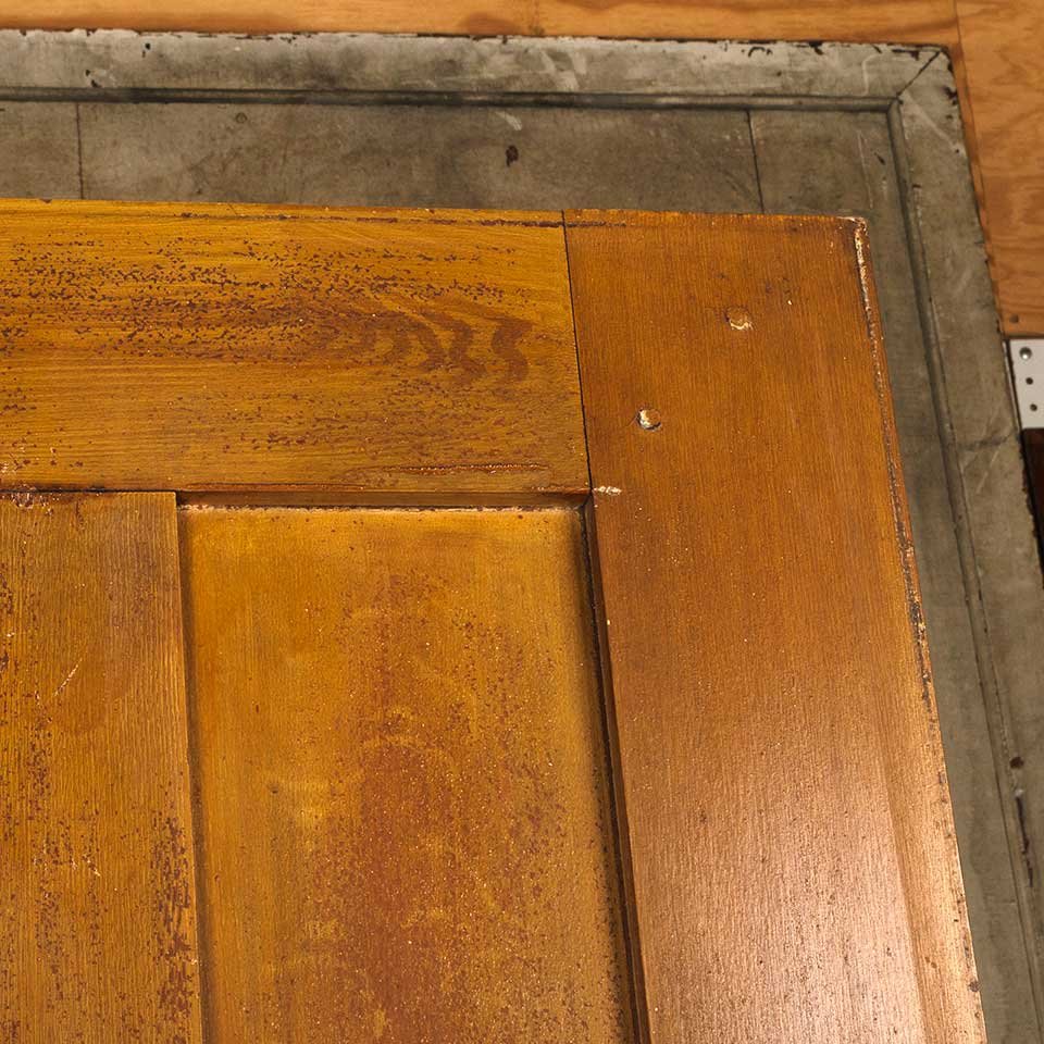 32x83 Antique 2 Panel Wood Interior Door image 8