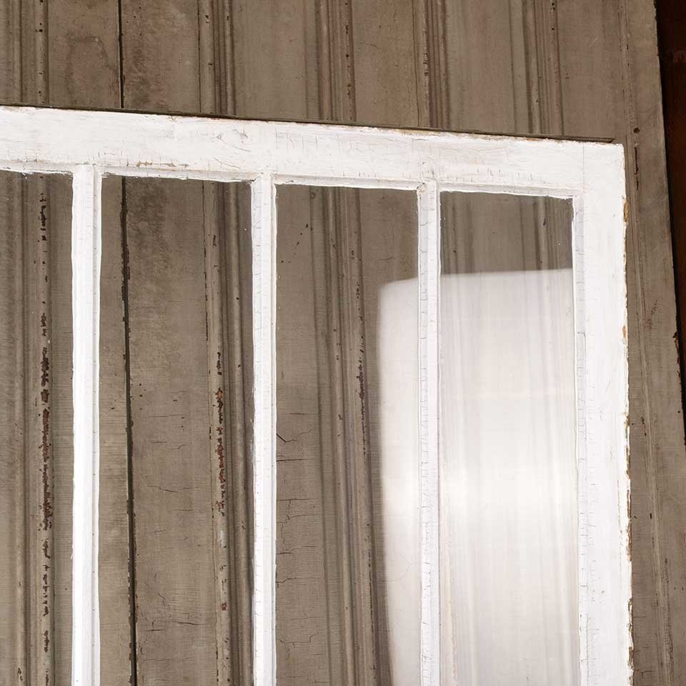 35x40 Antique Divided 4 Lite Wood Window image 2