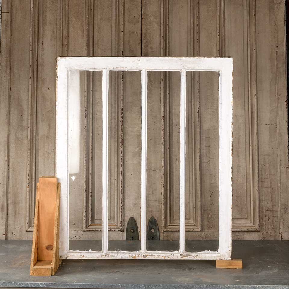 35x40 Antique Divided 4 Lite Wood Window image 5