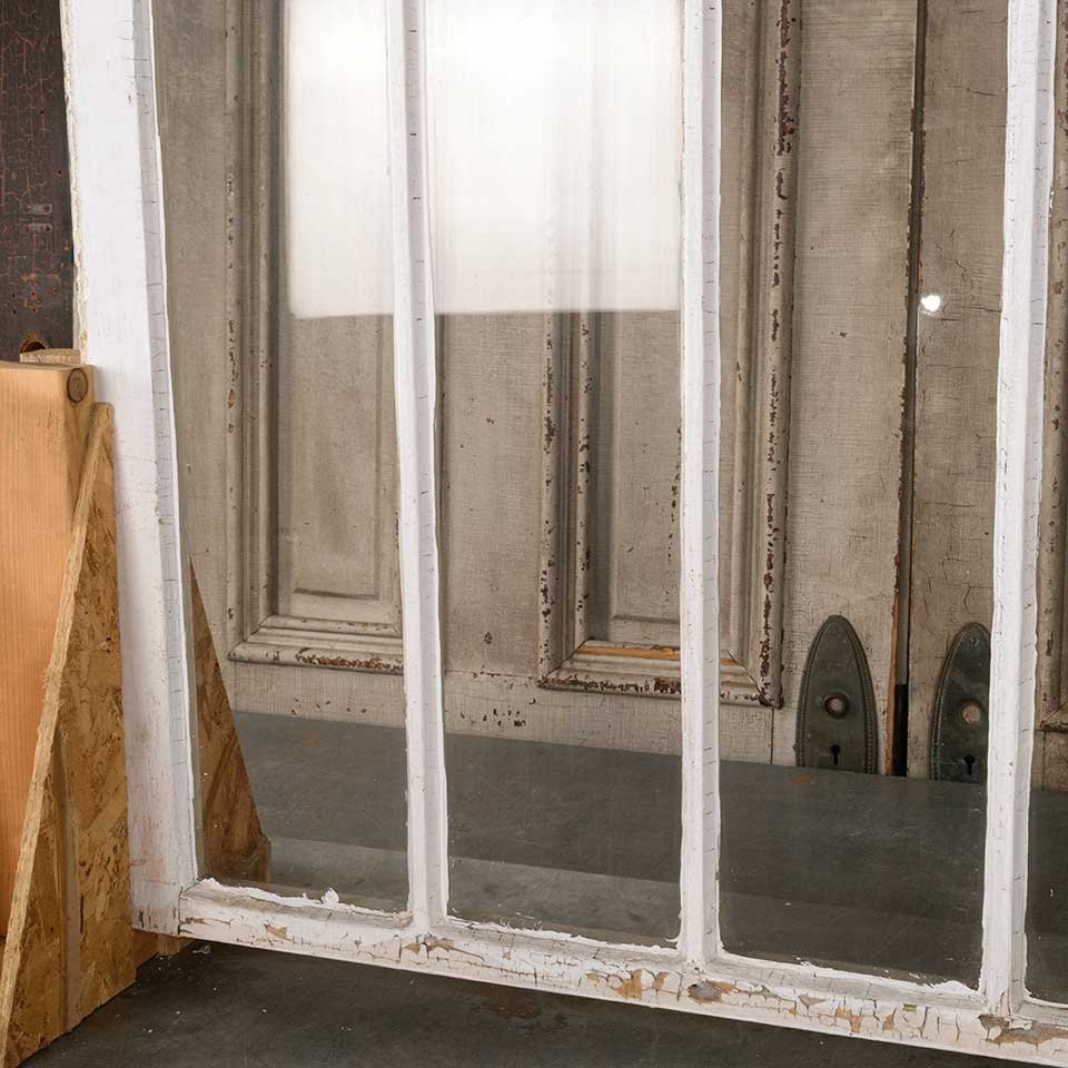 35x40 Antique Divided 4 Lite Wood Window image 7