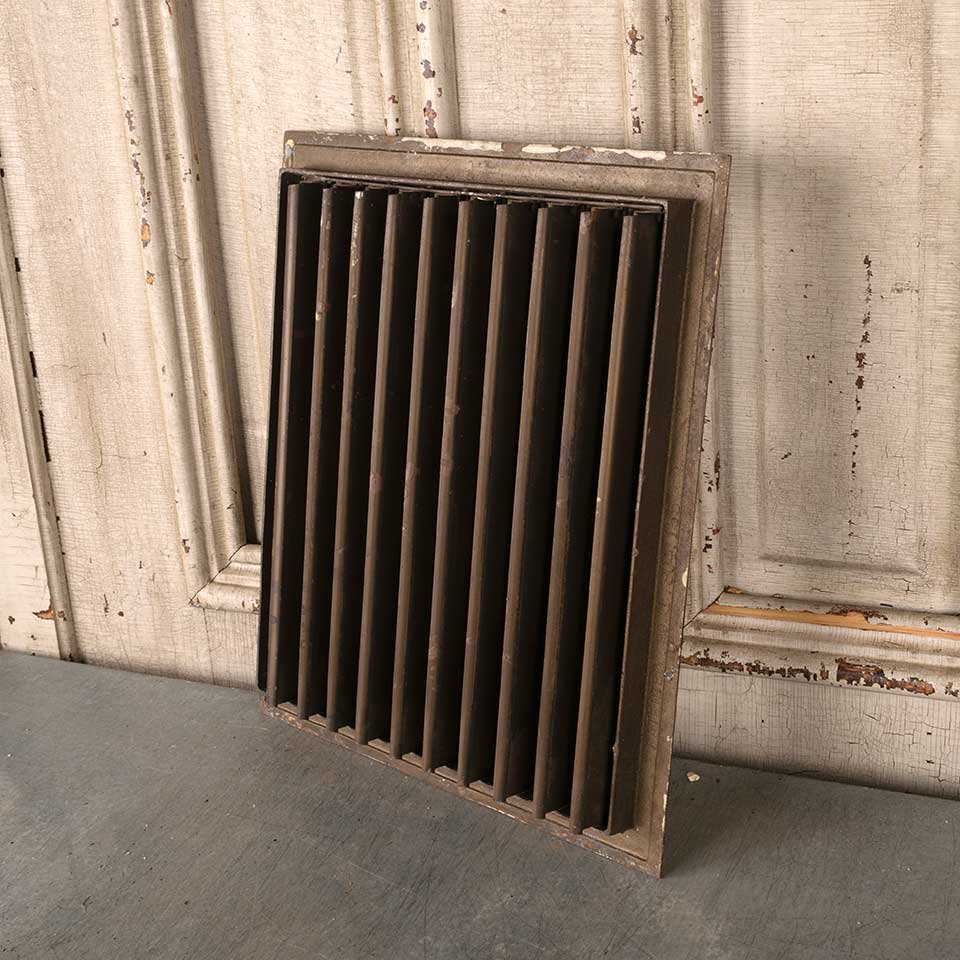 12x14 Antique Heat Grate Floor Vent Cover image 3