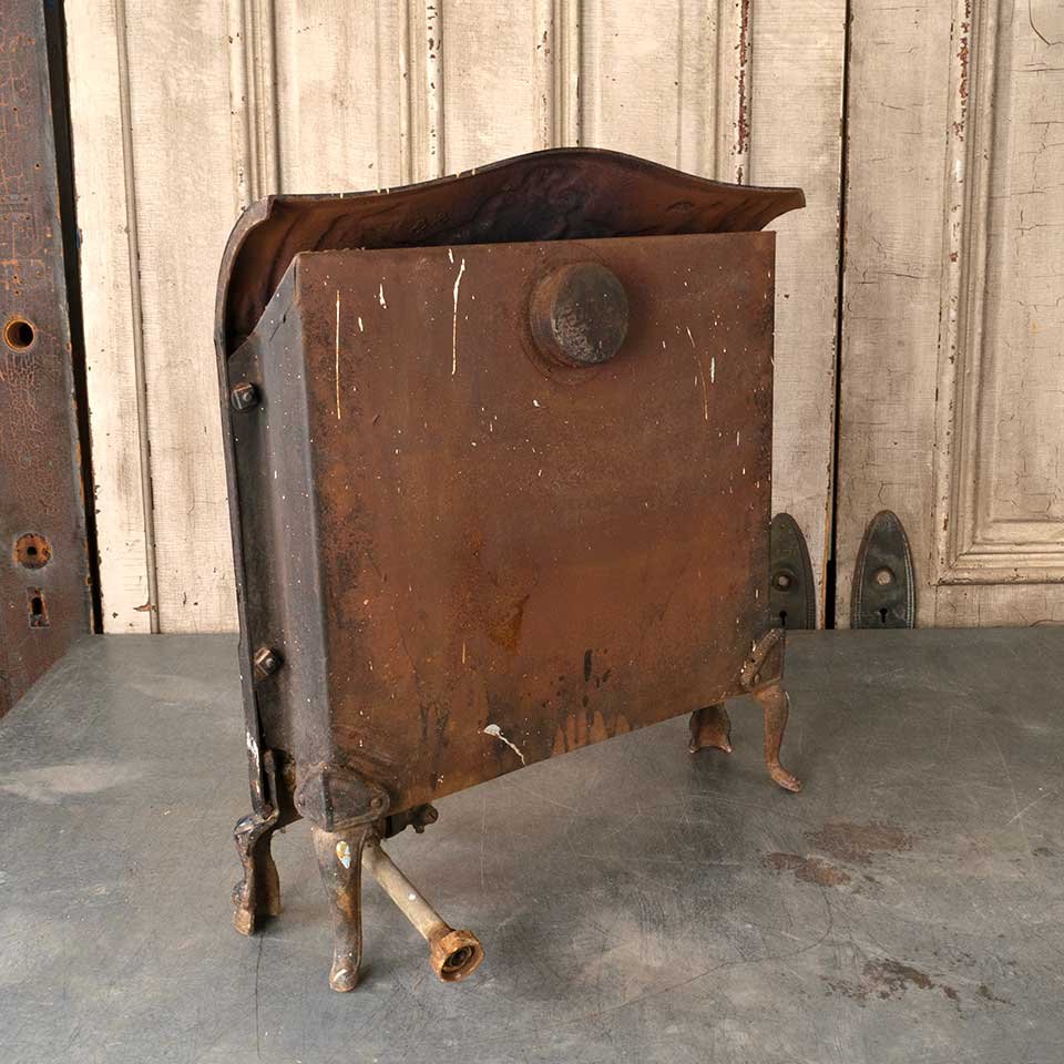 21x23 Salvaged Antique Fireplace Gas Insert image 8