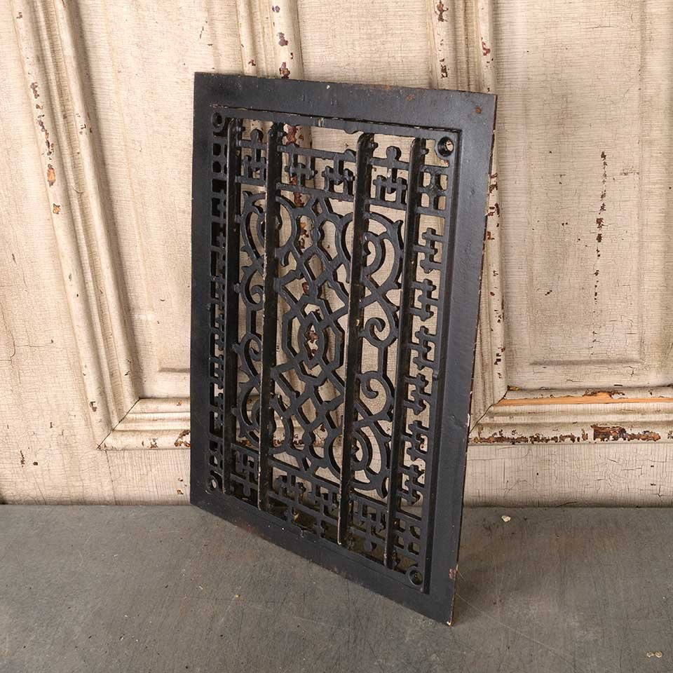 10x14 Antique Heat Grate Floor Vent Cover image 3