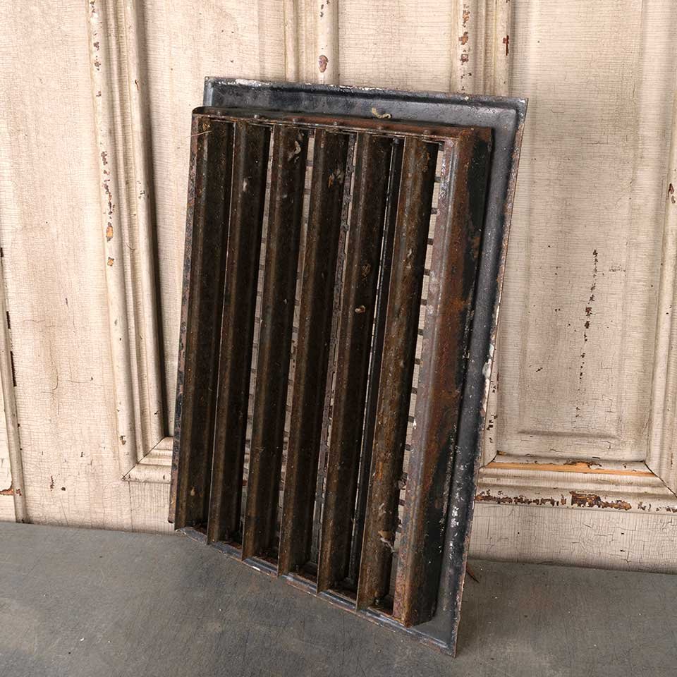 12x17 Antique Heat Grate Floor Vent Cover image 3