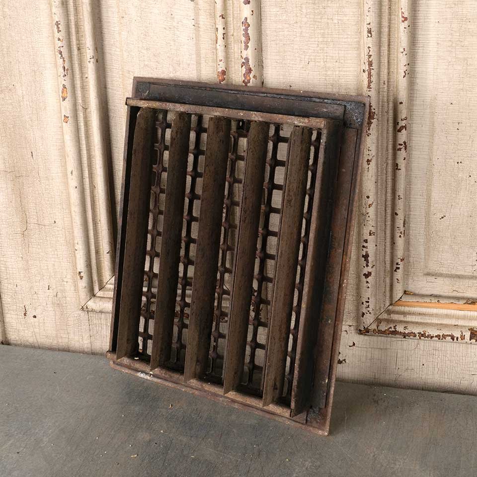 10x12 Antique Heat Grate Floor Vent Cover image 3