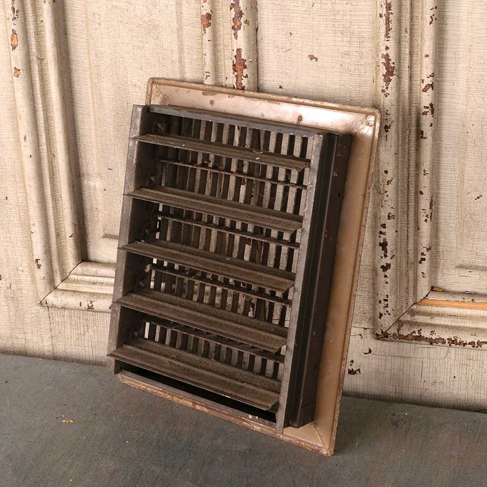 8x10 Vintage Heat Grate Floor Vent Cover image 3