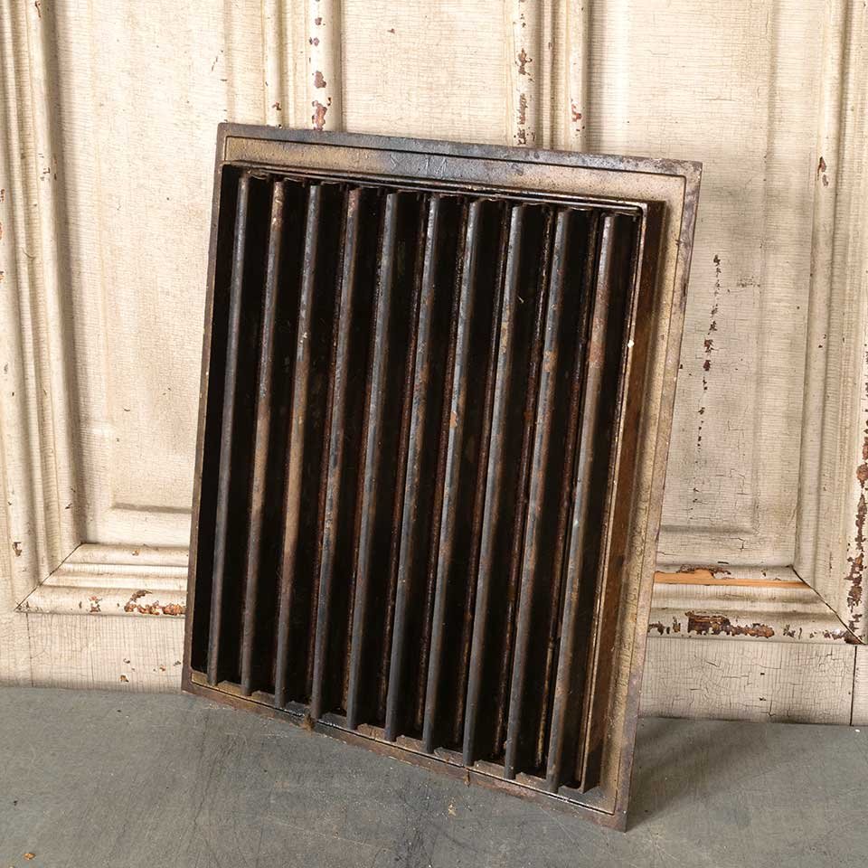 12x14 Antique Heat Grate Floor Vent Cover image 3