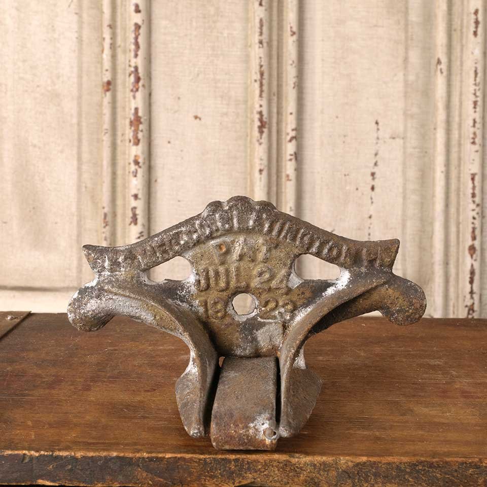 Antique Cast Iron Metal Roof Snow Bird image 3