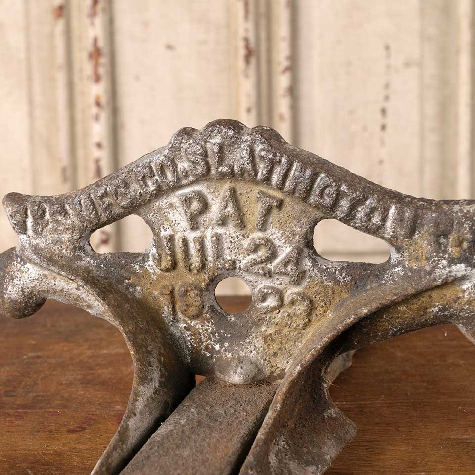 Antique Cast Iron Metal Roof Snow Bird image 6