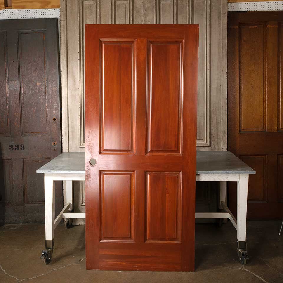 36x80 4 Panel Wood Interior Door image 4