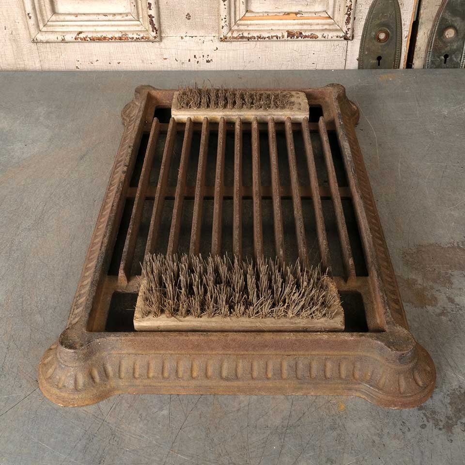 24x16 Vintage Cast Iron Metal Boot Scraper image 3