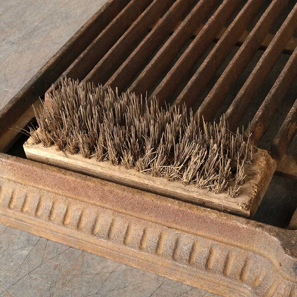 24x16 Vintage Cast Iron Metal Boot Scraper image 4