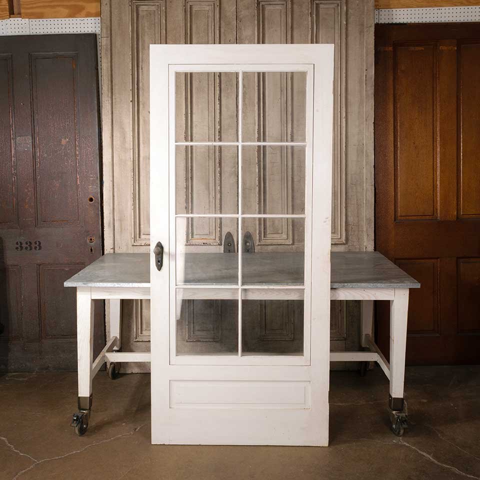 36x80 Salvaged Antique Wood Storm Door image 2