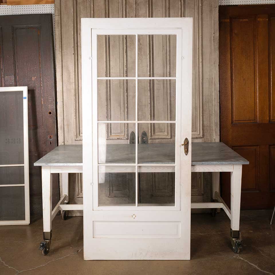 36x80 Salvaged Antique Wood Storm Door image 5