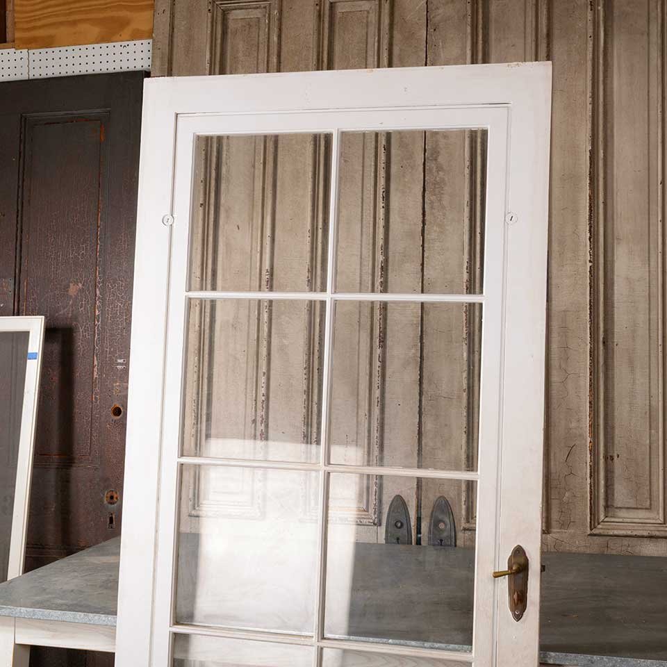 36x80 Salvaged Antique Wood Storm Door image 6