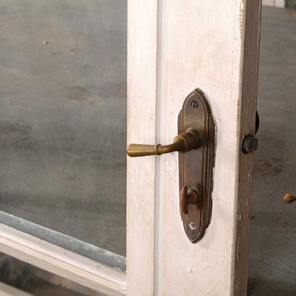 36x80 Salvaged Antique Wood Storm Door image 8