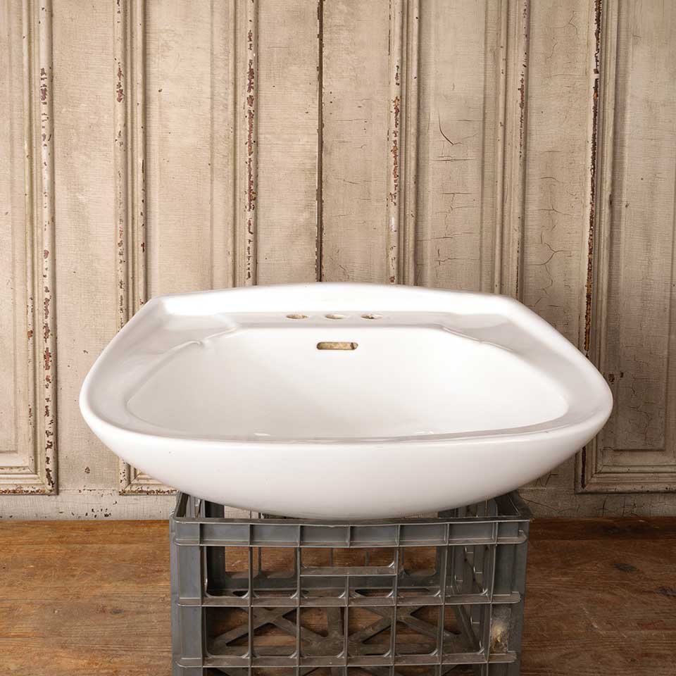 Contemporary Wall Mount Bathroom Sink image 1