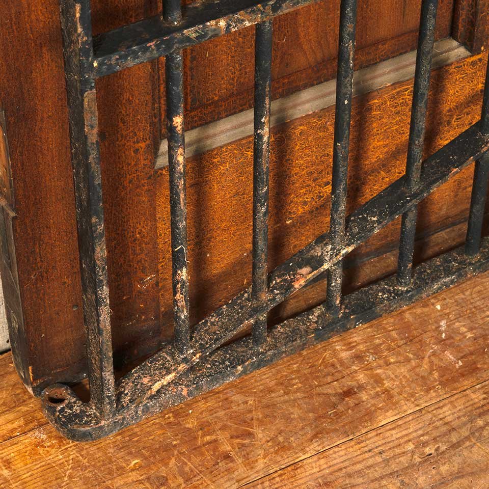 37x38 Antique Wrought Iron Garden Gate image 3