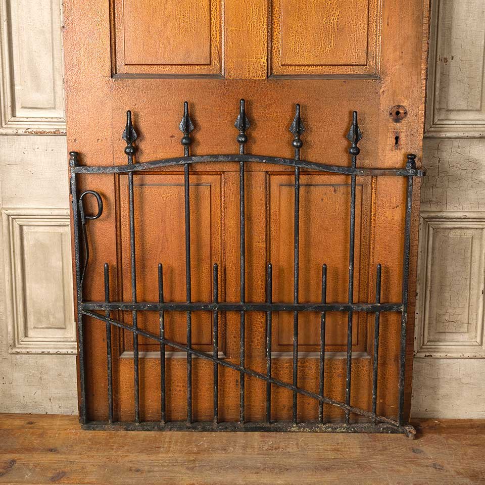 37x38 Antique Wrought Iron Garden Gate image 5