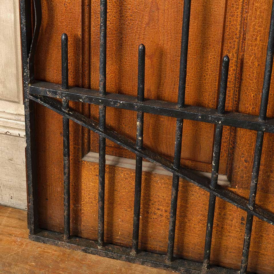 37x38 Antique Wrought Iron Garden Gate image 8