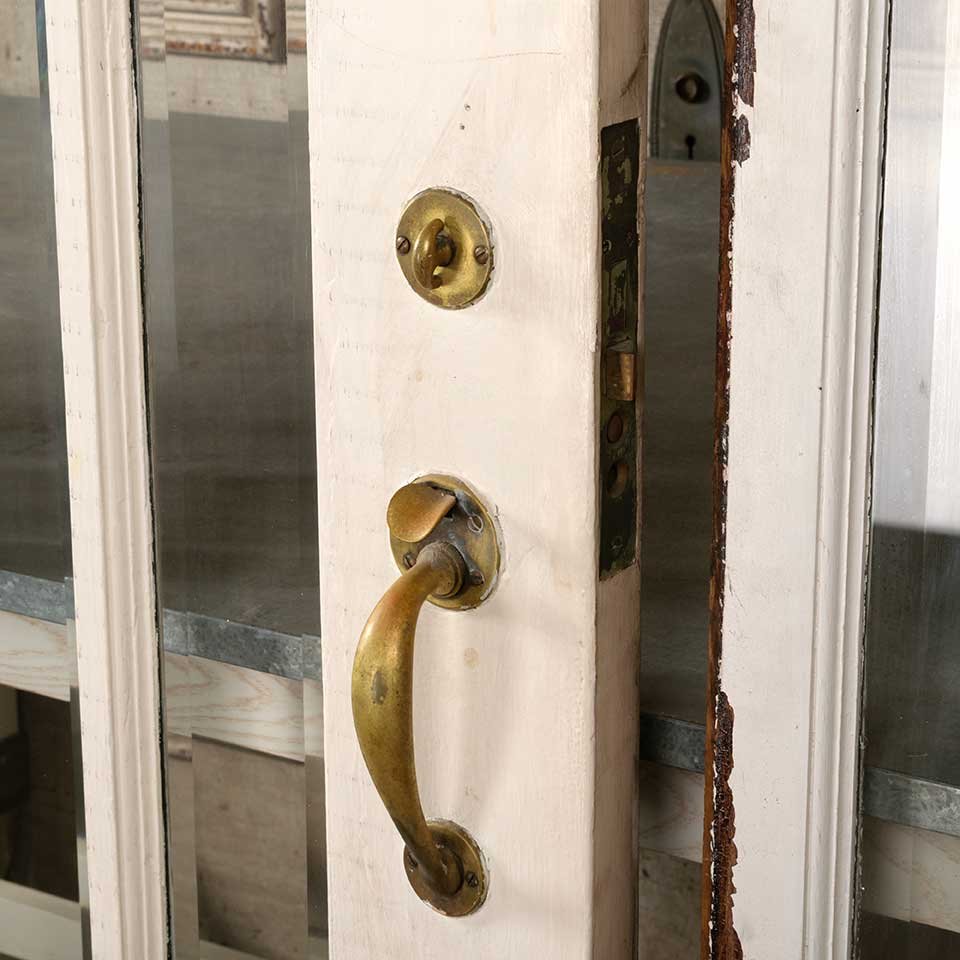 36x83 Antique Oak Entry Door & Sidelites image 7