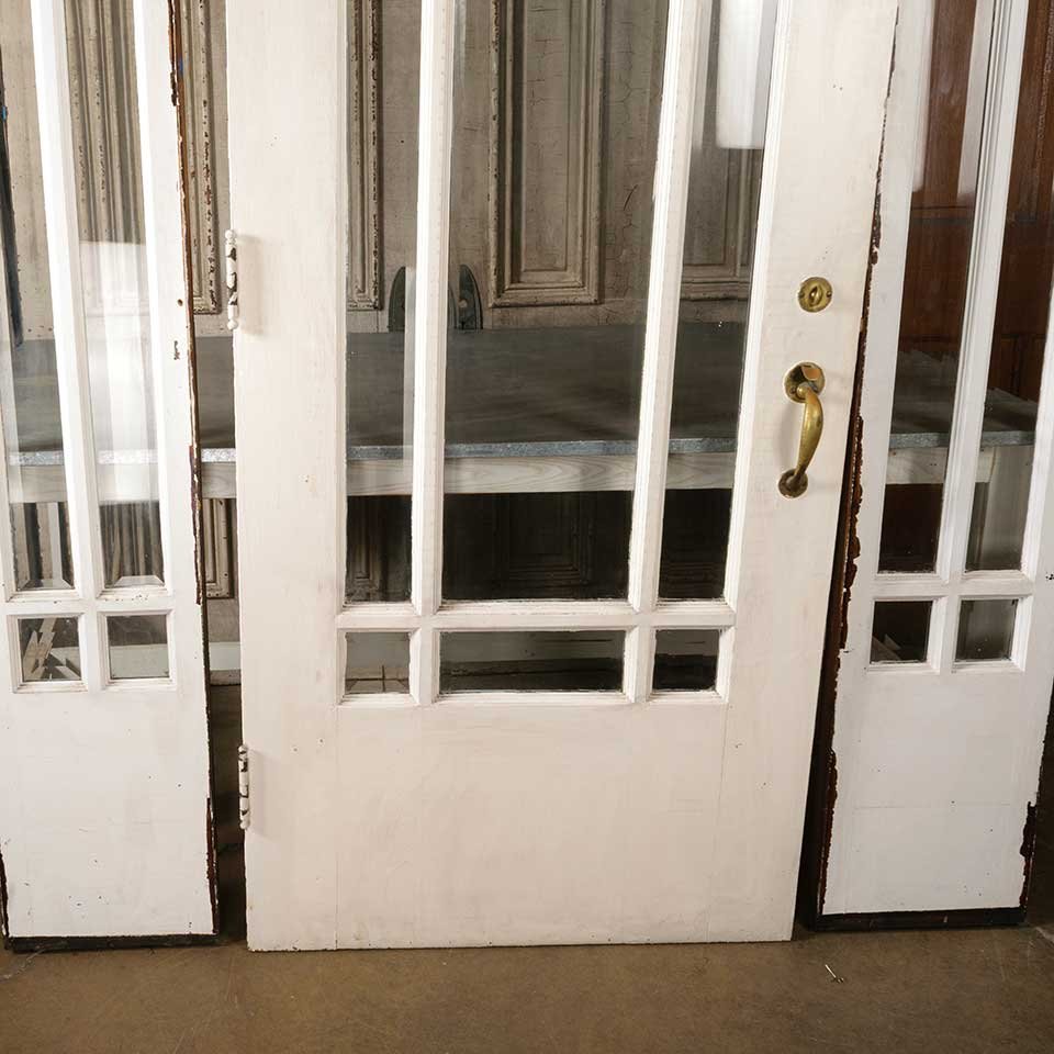 36x83 Antique Oak Entry Door & Sidelites image 8