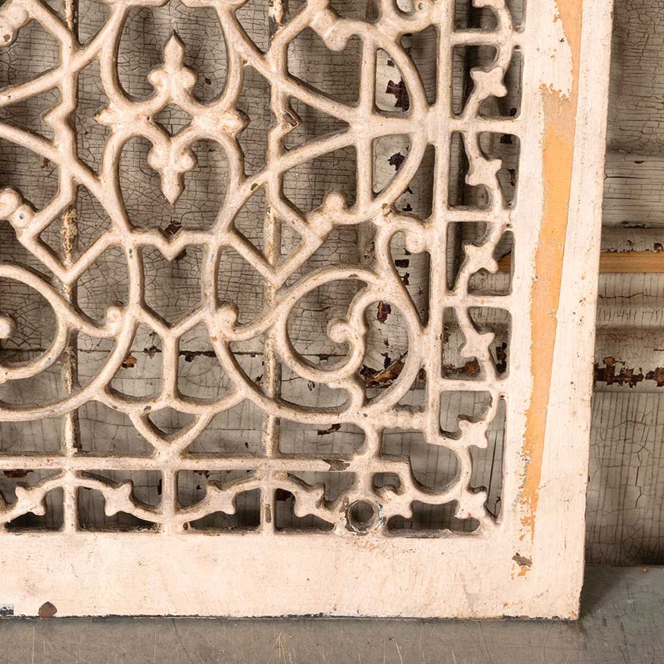 8x10 Antique Heat Grate Floor Vent Cover image 2