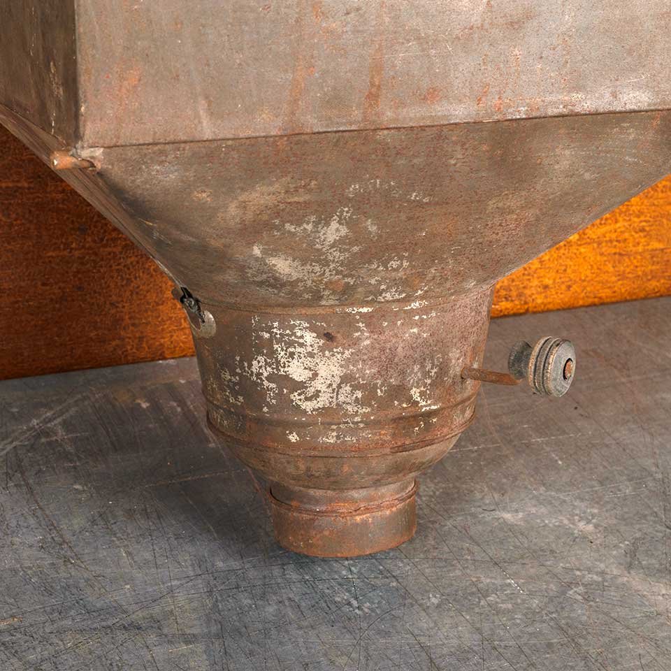 Antique Metal Hoosier Cabinet Flour Sifter image 3